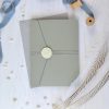 Sample - Pocketfold Olive Grove Wedding Invitation - Image 6