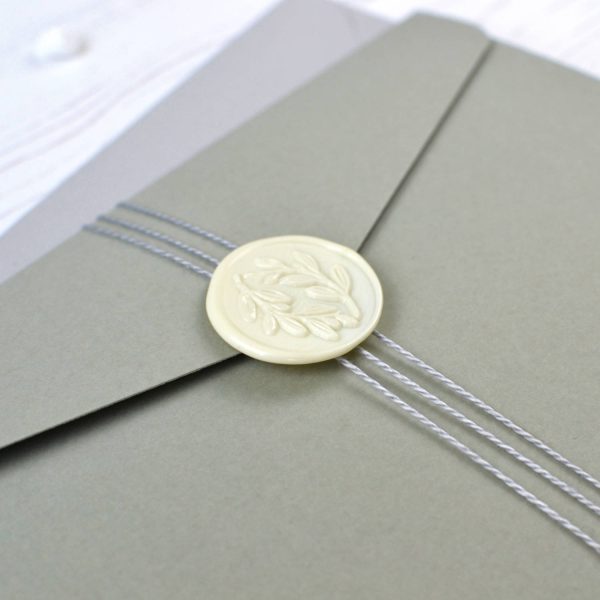 Sample - Pocketfold Olive Grove Wedding Invitation - Image 5