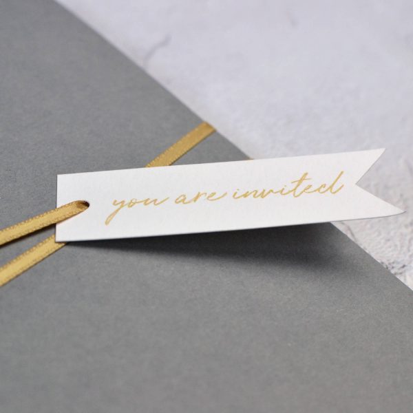 Sample - Pocketfold Watercolour Wash Wedding Invitation - Image 7